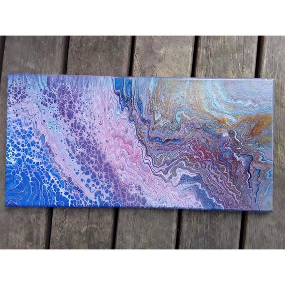 Original Acrylic Abstract Decor Art - Picture 1 of 1